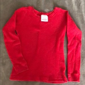 Hannah Andersson Red Pajama Top